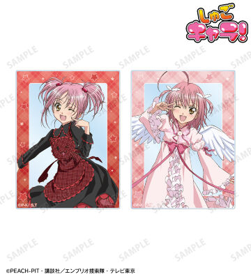 日奈森 あむ&アミュレットエンジェル アクリルカード2枚セット