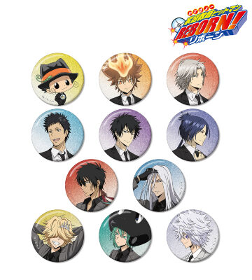 描き下ろし スーツの歩みver. トレーディンググリッター缶バッジ