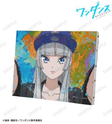 湾田光莉 grunge CANVAS F0号キャンバスボード