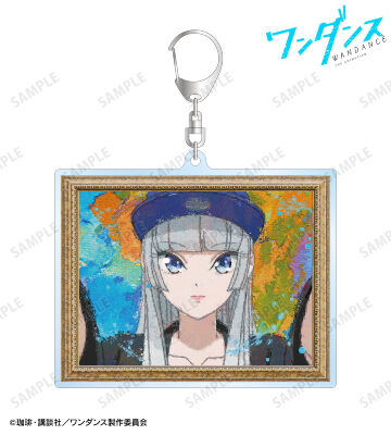 湾田光莉 grunge CANVAS BIGアクリルキーホルダー