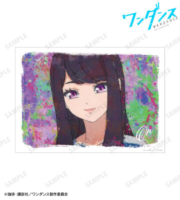 宮尾恩 grunge CANVAS A3マット加工ポスター