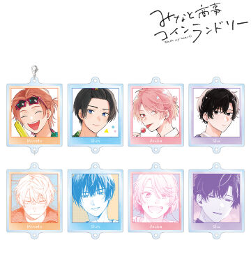 トレーディングつながるアクリルキーホルダー