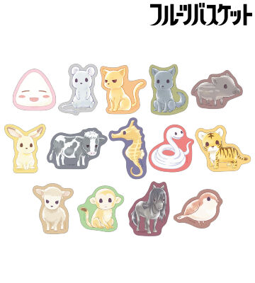 トレーディング ちびキャラ 十二支ver. ダイカットステッカー