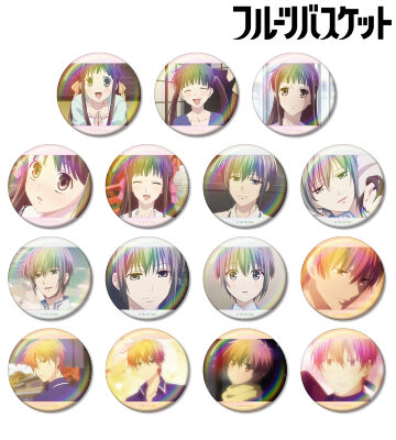 トレーディング場面写オーロラ缶バッジ