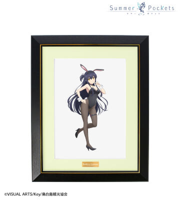 描き下ろし 久島鴎 バニーガールver. A4キャラファイングラフ