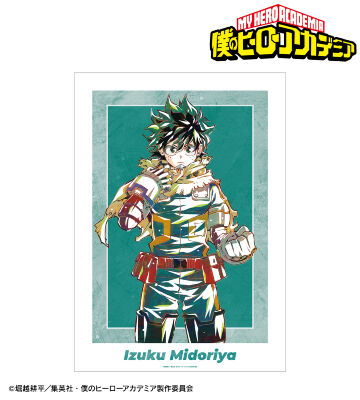 緑谷出久 Ani-Art 第9弾 A3マット加工ポスター