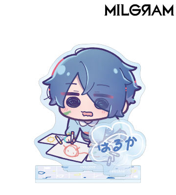 描き下ろし ハルカ ミニグラム 幼稚園ver. パーツ付きBIGアクリルスタンド