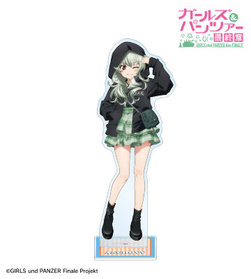 描き下ろし アンチョビ デート私服ver. 特大アクリルスタンド