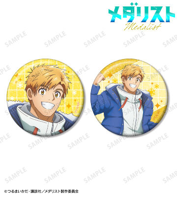 明浦路 司 ホログラム缶バッジ2個セット