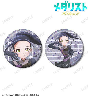 狼嵜 光 ホログラム缶バッジ2個セット