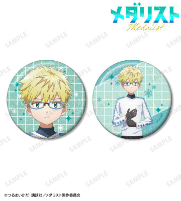 鴗鳥理凰 ホログラム缶バッジ2個セット