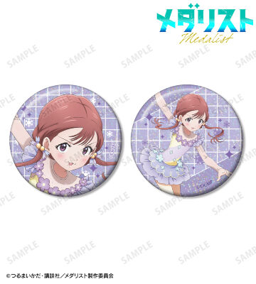 鹿本すず ホログラム缶バッジ2個セット
