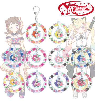 トレーディング Botania ゆらゆらアクリルキーホルダー ver.A