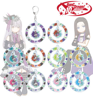 トレーディング Botania ゆらゆらアクリルキーホルダー ver.D