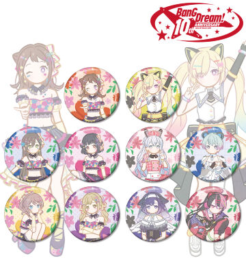 トレーディング Botania 缶バッジ ver.A