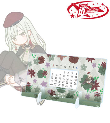 モーティス Botania 卓上アクリル万年カレンダー