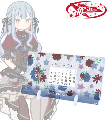 オブリビオニス Botania 卓上アクリル万年カレンダー