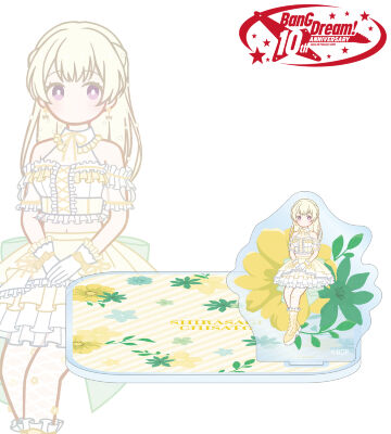 白鷺 千聖 Botania アクリルスタンド付きコースター