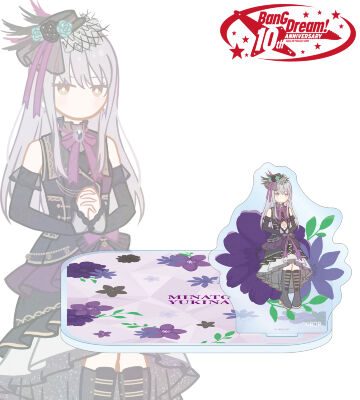 湊 友希那 Botania アクリルスタンド付きコースター