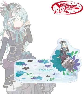 氷川 紗夜 Botania アクリルスタンド付きコースター