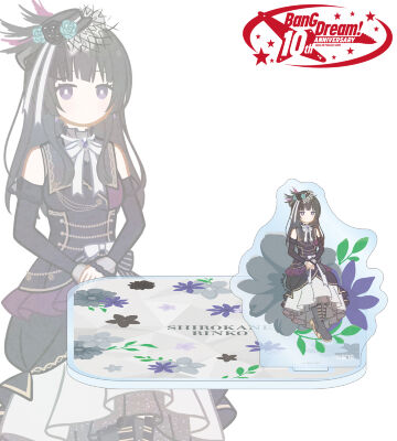 白金 燐子 Botania アクリルスタンド付きコースター