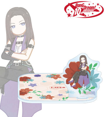 レイヤ Botania アクリルスタンド付きコースター