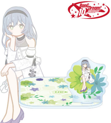 ロック Botania アクリルスタンド付きコースター