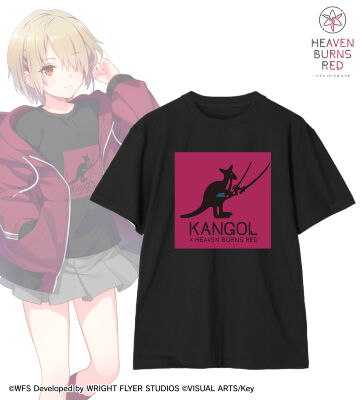 KANGOL®コラボ 描き下ろし 茅森月歌 着用Tシャツ/ユニセックス