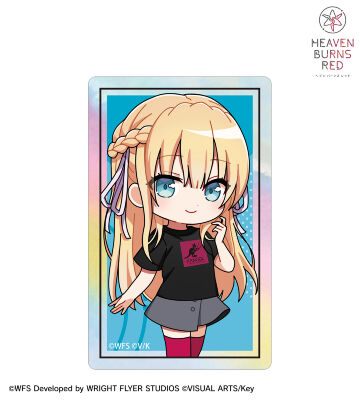 KANGOL®コラボ ちびキャラ 東城つかさ オーロラステッカー