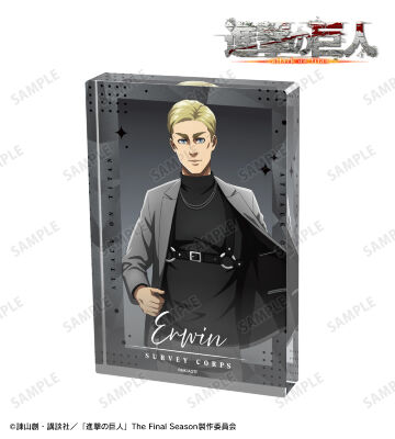 描き下ろし エルヴィン ハーネススタイルver. アクリルブロック