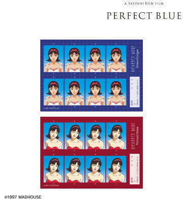 霧越未麻&ヴァーチャル・未麻 証明写真風ブロマイド2枚セット