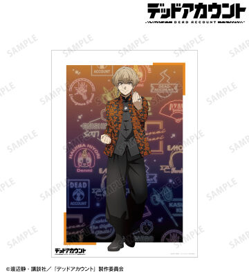 描き下ろし 羽住蓮理 チャイナ服ver. A3マット加工ポスター