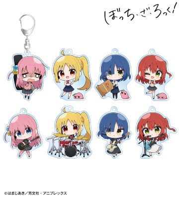 むーらんさんイラスト 制服ver.&ライブ衣装ver. トレーディングアクリルキーホルダー