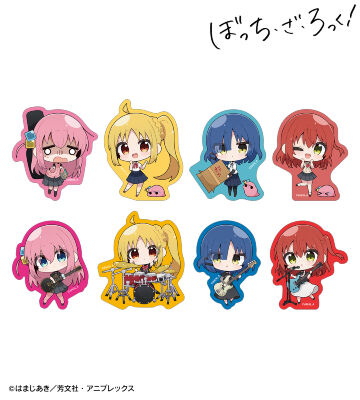 むーらんさんイラスト 制服ver.&ライブ衣装ver. トレーディングダイカットステッカー