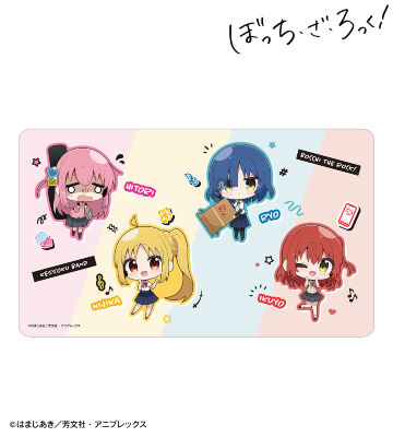 むーらんさんイラスト 集合 制服ver. マルチデスクマット