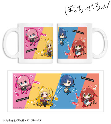 むーらんさんイラスト 集合 ライブ衣装ver. マグカップ