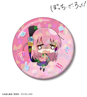 むーらんさんイラスト 後藤ひとり 制服ver. 75mmホログラム缶バッジ