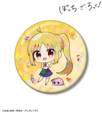 むーらんさんイラスト 伊地知虹夏 制服ver. 75mmホログラム缶バッジ