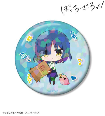 むーらんさんイラスト 山田リョウ 制服ver. 75mmホログラム缶バッジ