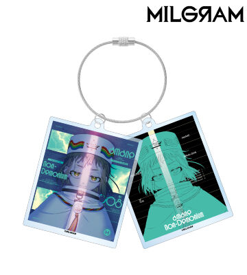 アマネ『なんでもにうむ』 ジャケットイラストver. 2連ワイヤーBIGアクリルキーホルダー
