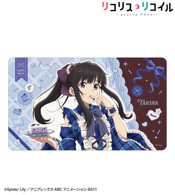 描き下ろし 井ノ上たきな スイーツ衣装ver. マルチデスクマット