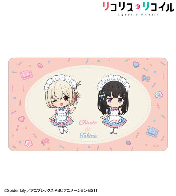 錦木千束&井ノ上たきな ちびキャラ メルヘンメイドver. マルチデスクマット