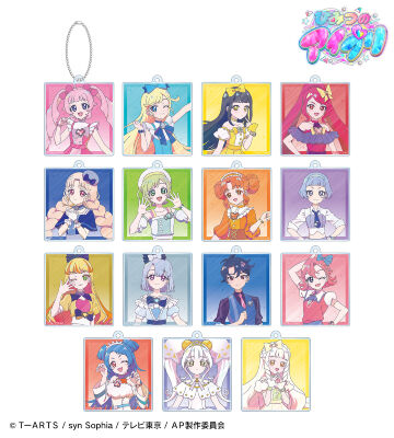 トレーディング Ani-Art clear label アクリルキーホルダー