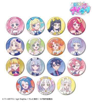 トレーディング Ani-Art clear label 缶バッジ