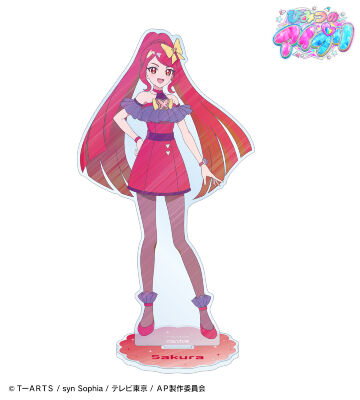 一条寺 サクラ Ani-Art clear label BIGアクリルスタンド