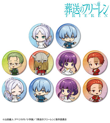 トレーディング ちびキャラ 社交界ver. グリッター缶バッジ