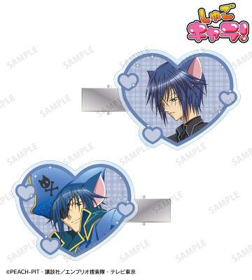 月詠 イクト&セブンシーズトレジャー アクリルヘアクリップ2個セット