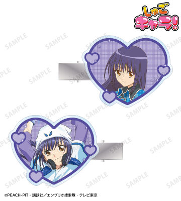 藤咲 なぎひこ&ビートジャンパー アクリルヘアクリップ2個セット