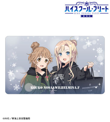 描き下ろし 納沙 幸子＆ヴィルヘルミーナ デート私服ver. マルチデスクマット ver.A