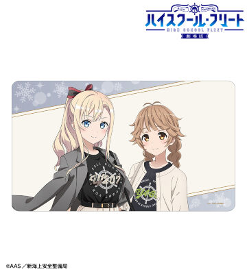 描き下ろし 納沙 幸子＆ヴィルヘルミーナ デート私服ver. マルチデスクマット ver.B